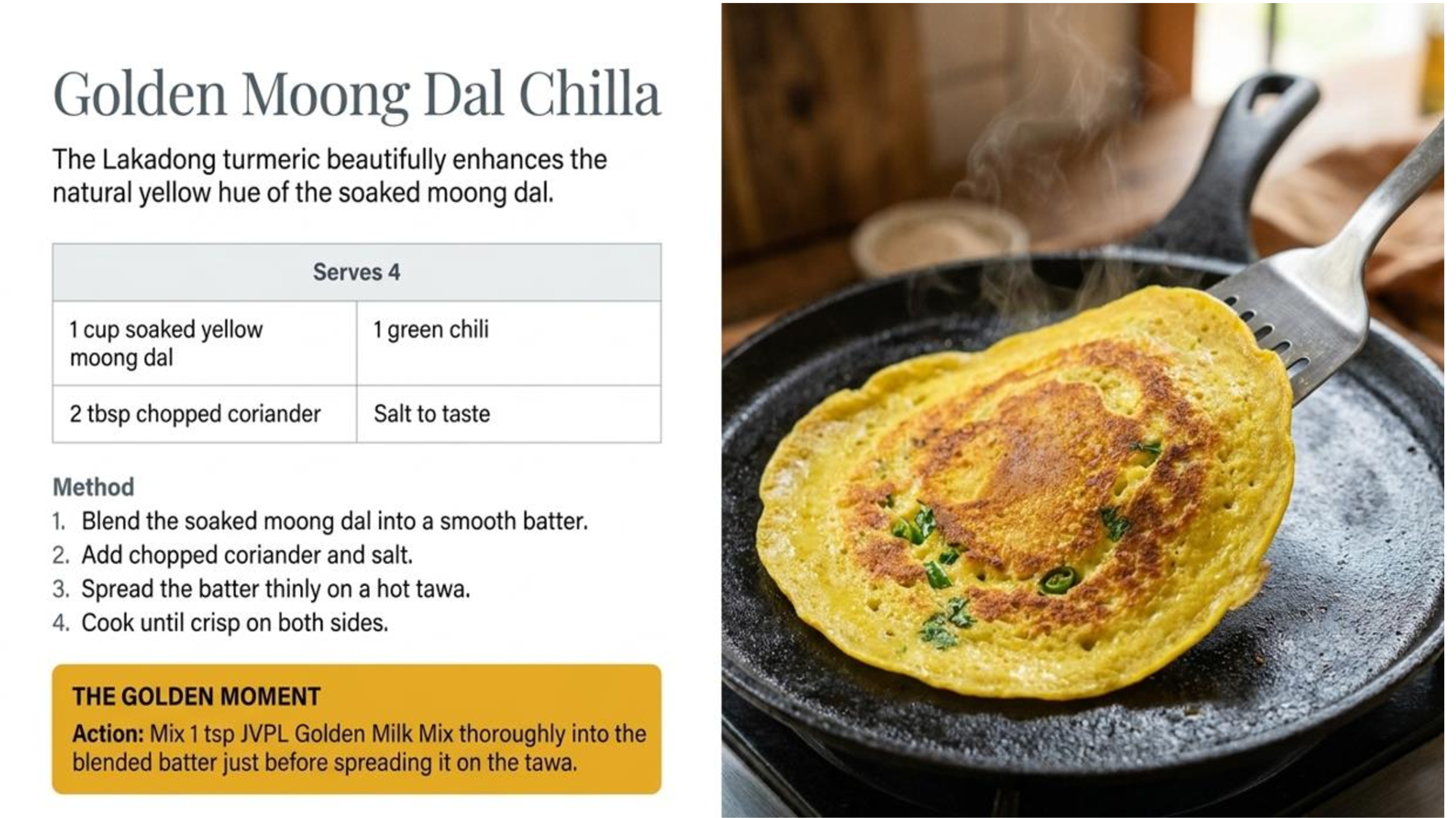 Savory Turmeric Idli Breakfast Idea