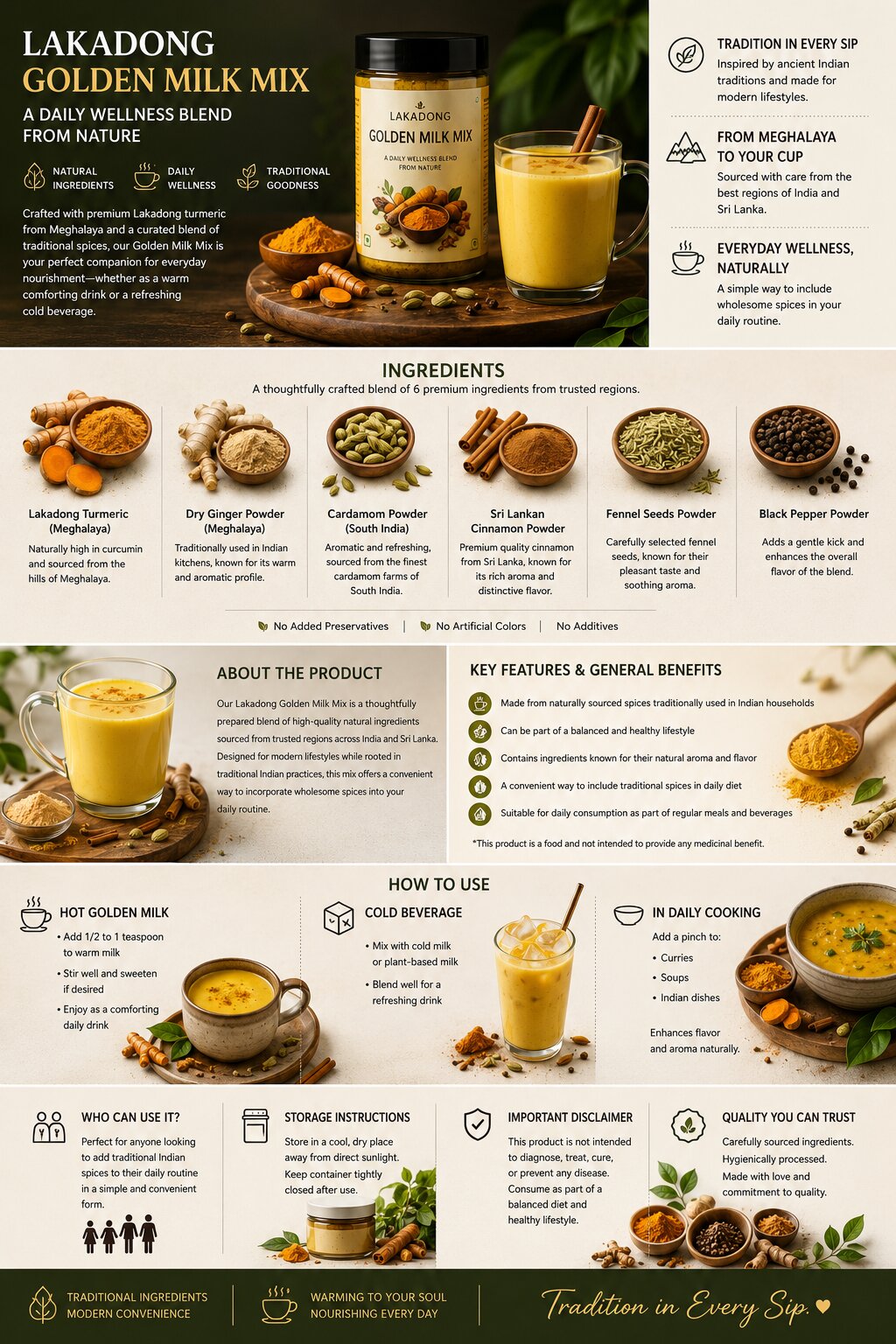 Product Details Infographic